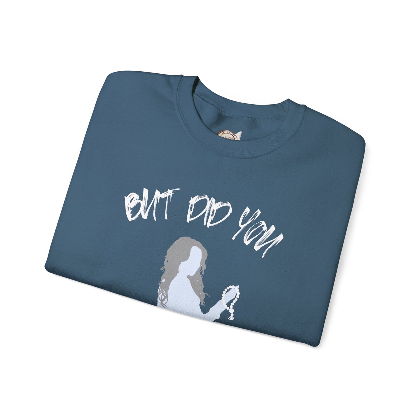 Motivational Crewneck Sweatshirt - "Pray Through" Inspirational Design
