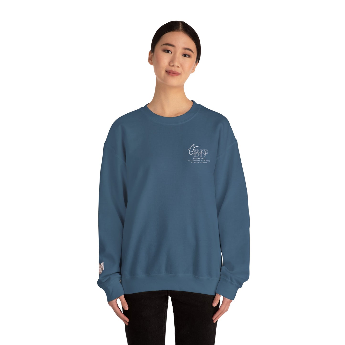 Pray Crewneck Sweatshirt - Faith Inspired Unisex Heavy Blend