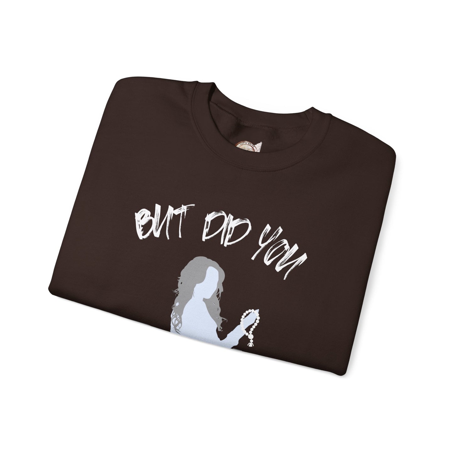 Motivational Crewneck Sweatshirt - "Pray Through" Inspirational Design