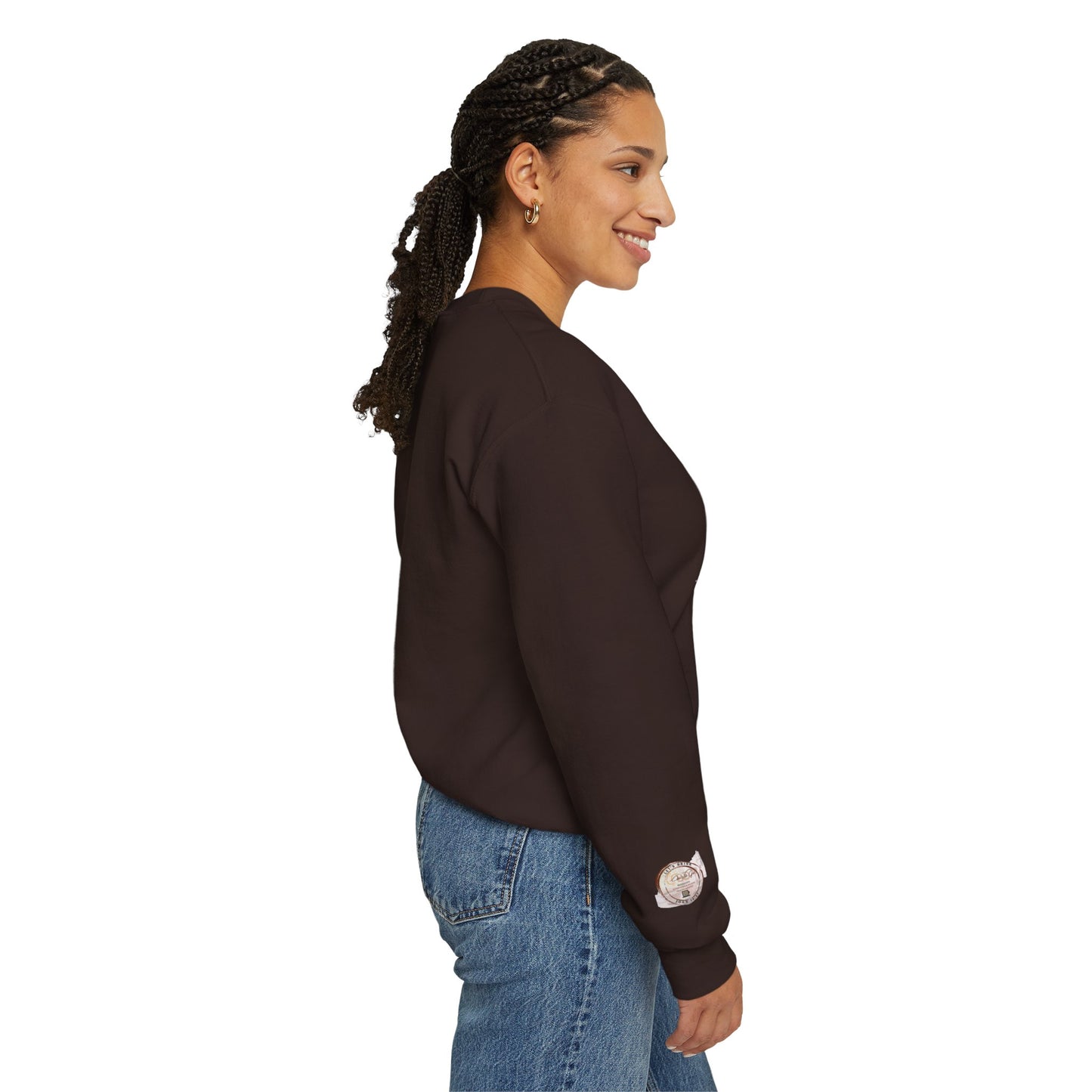 Motivational Crewneck Sweatshirt - "Pray Through" Inspirational Design