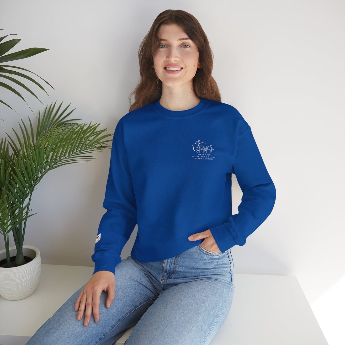 Pray Crewneck Sweatshirt - Faith Inspired Unisex Heavy Blend