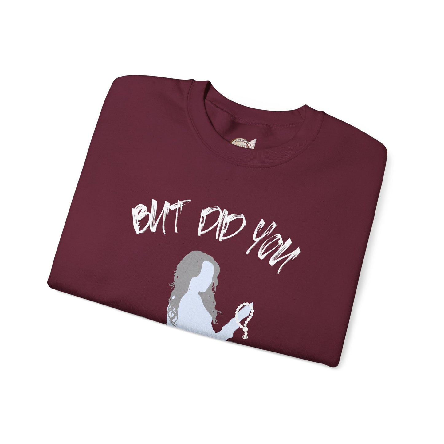 Motivational Crewneck Sweatshirt - "Pray Through" Inspirational Design