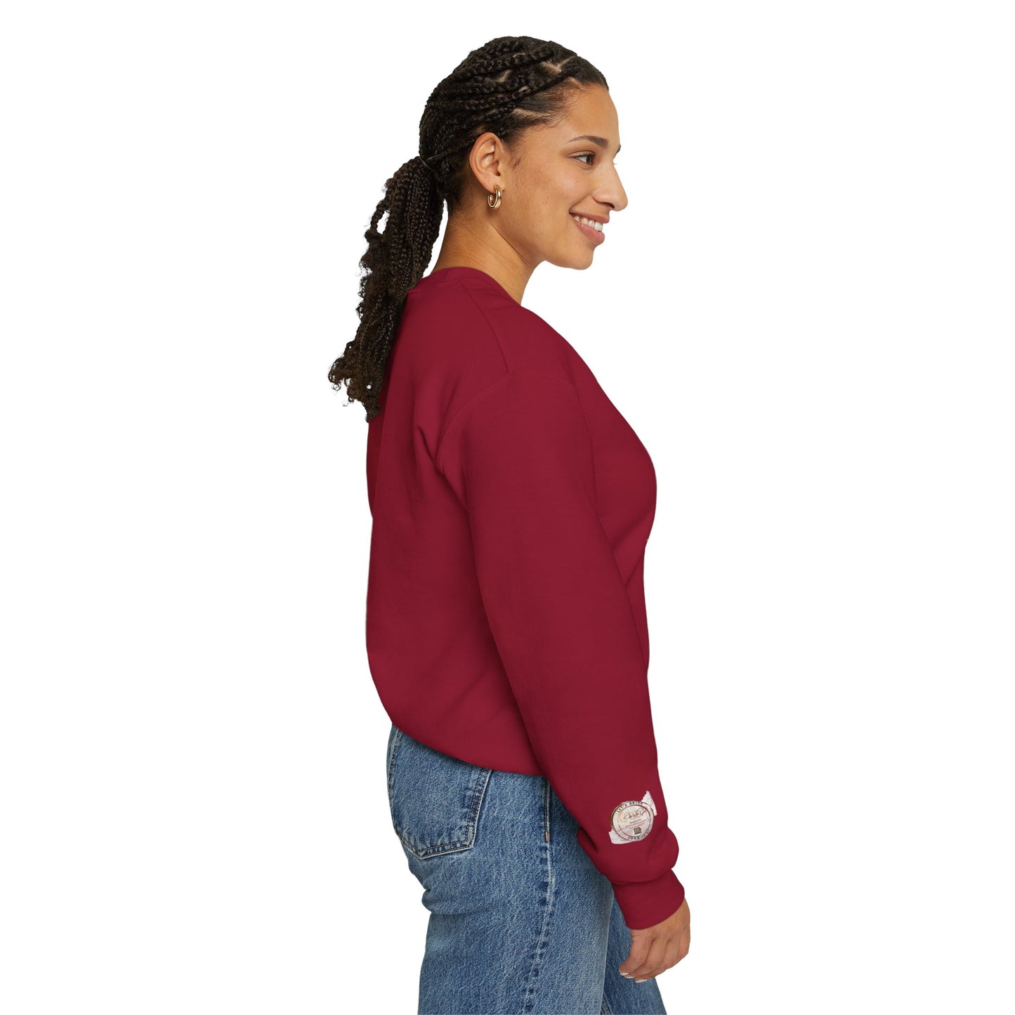 Motivational Crewneck Sweatshirt - "Pray Through" Inspirational Design