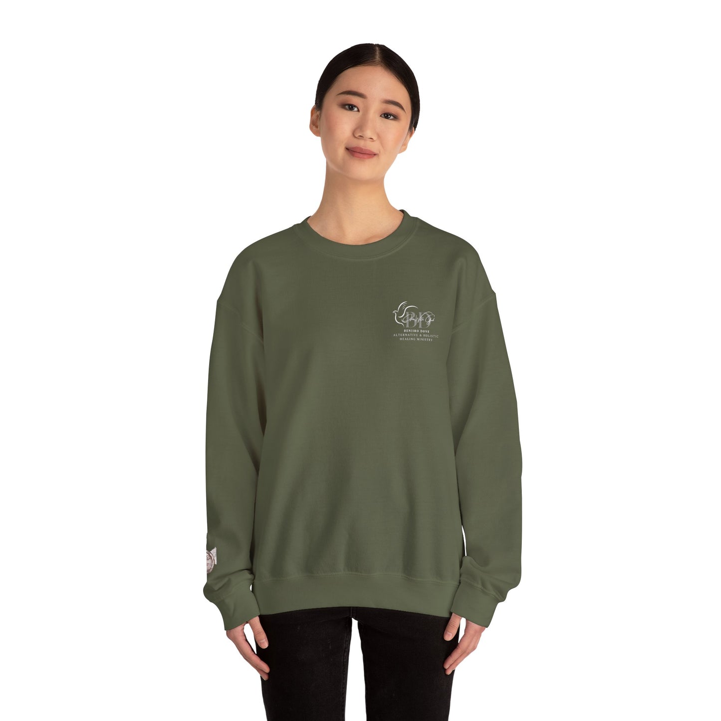 Pray Crewneck Sweatshirt - Faith Inspired Unisex Heavy Blend