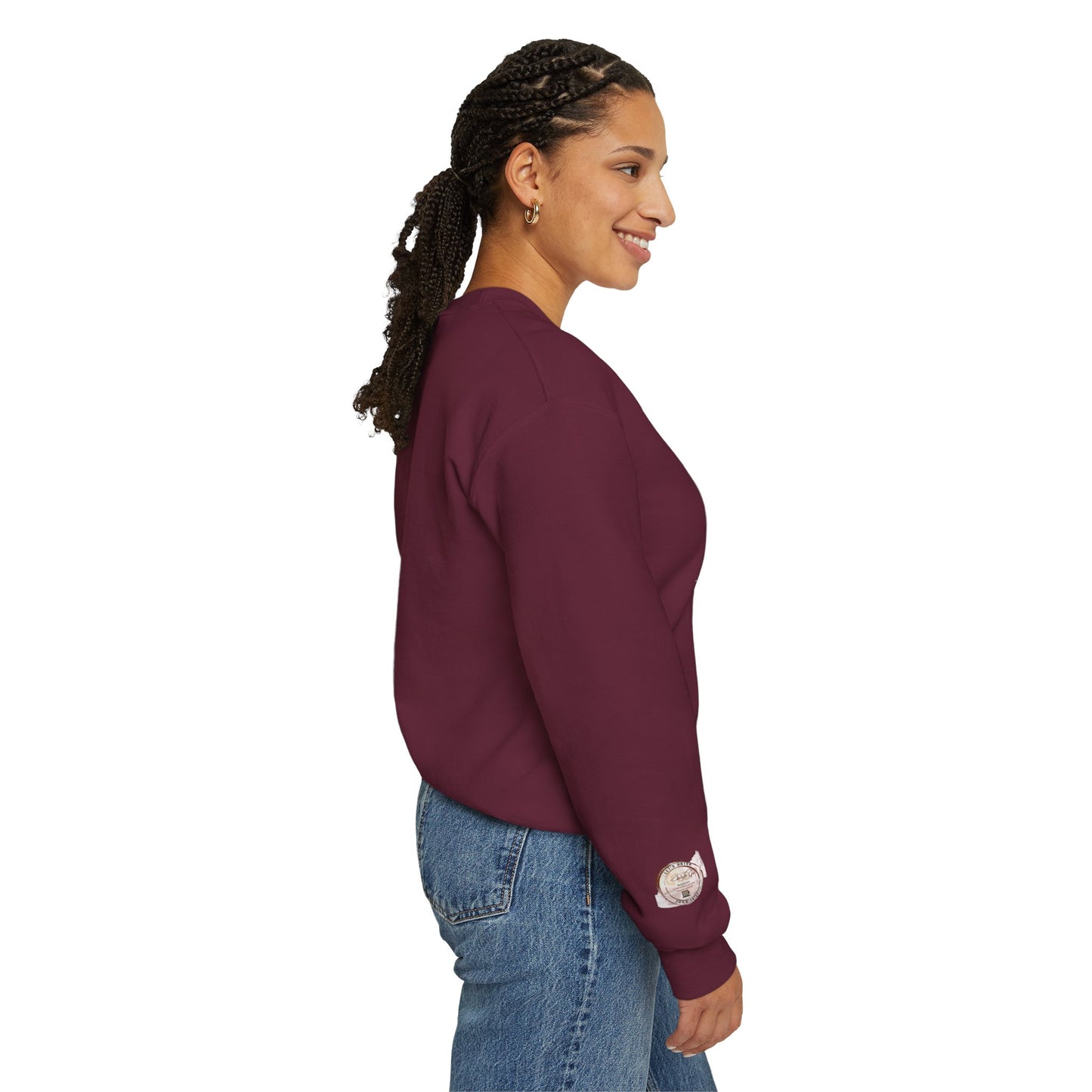 Motivational Crewneck Sweatshirt - "Pray Through" Inspirational Design