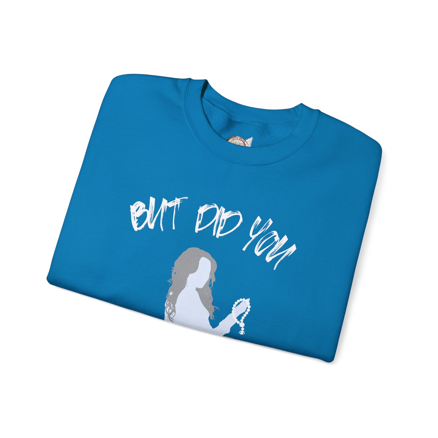 Motivational Crewneck Sweatshirt - "Pray Through" Inspirational Design