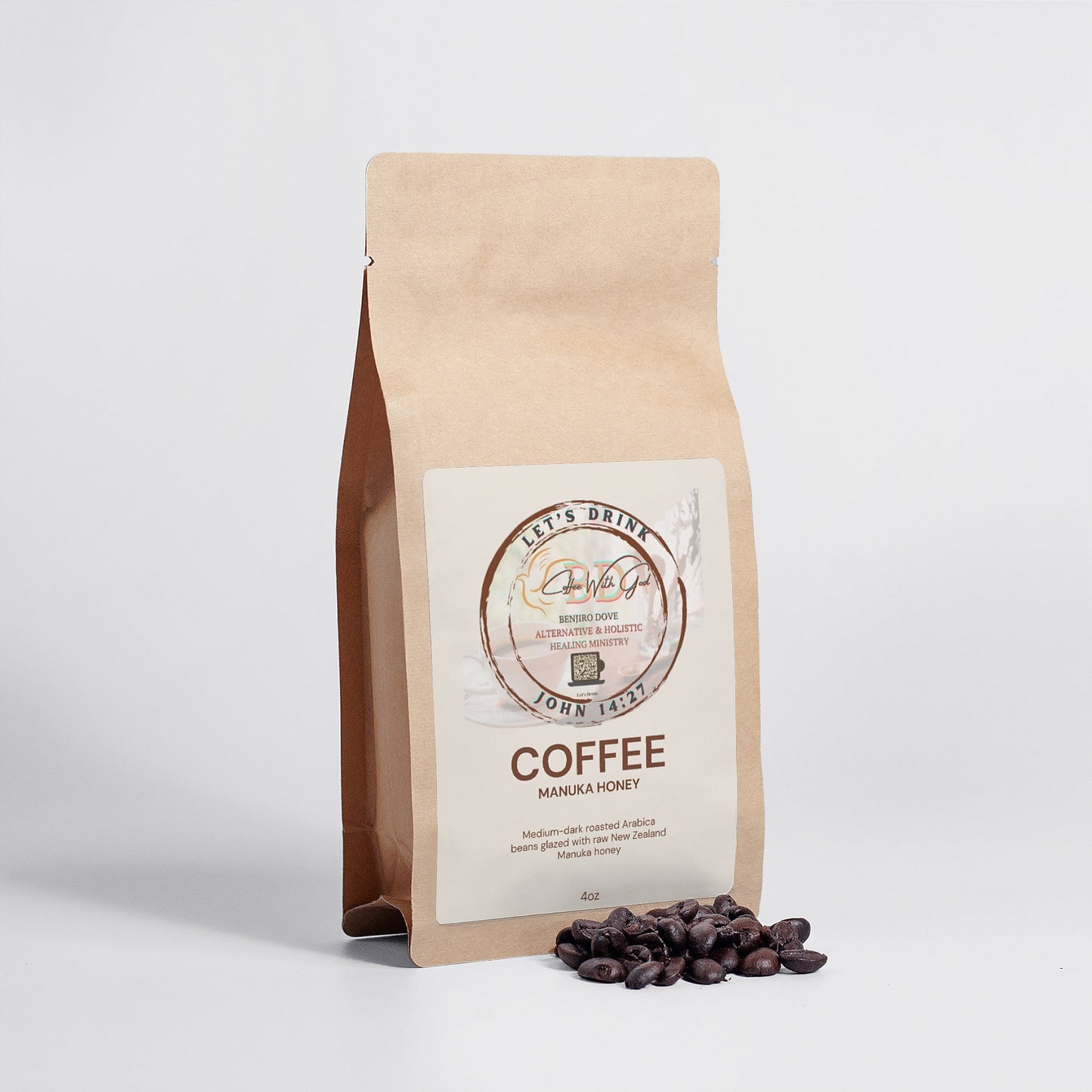 Manuka Honey Coffee 4oz