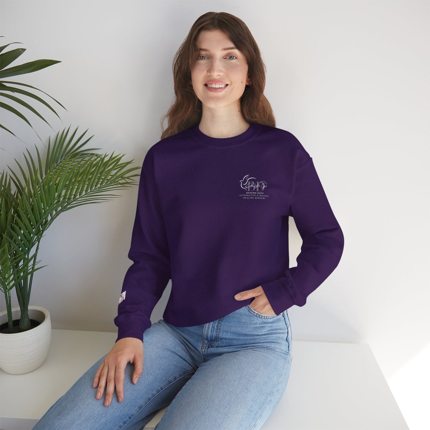 Pray Crewneck Sweatshirt - Faith Inspired Unisex Heavy Blend
