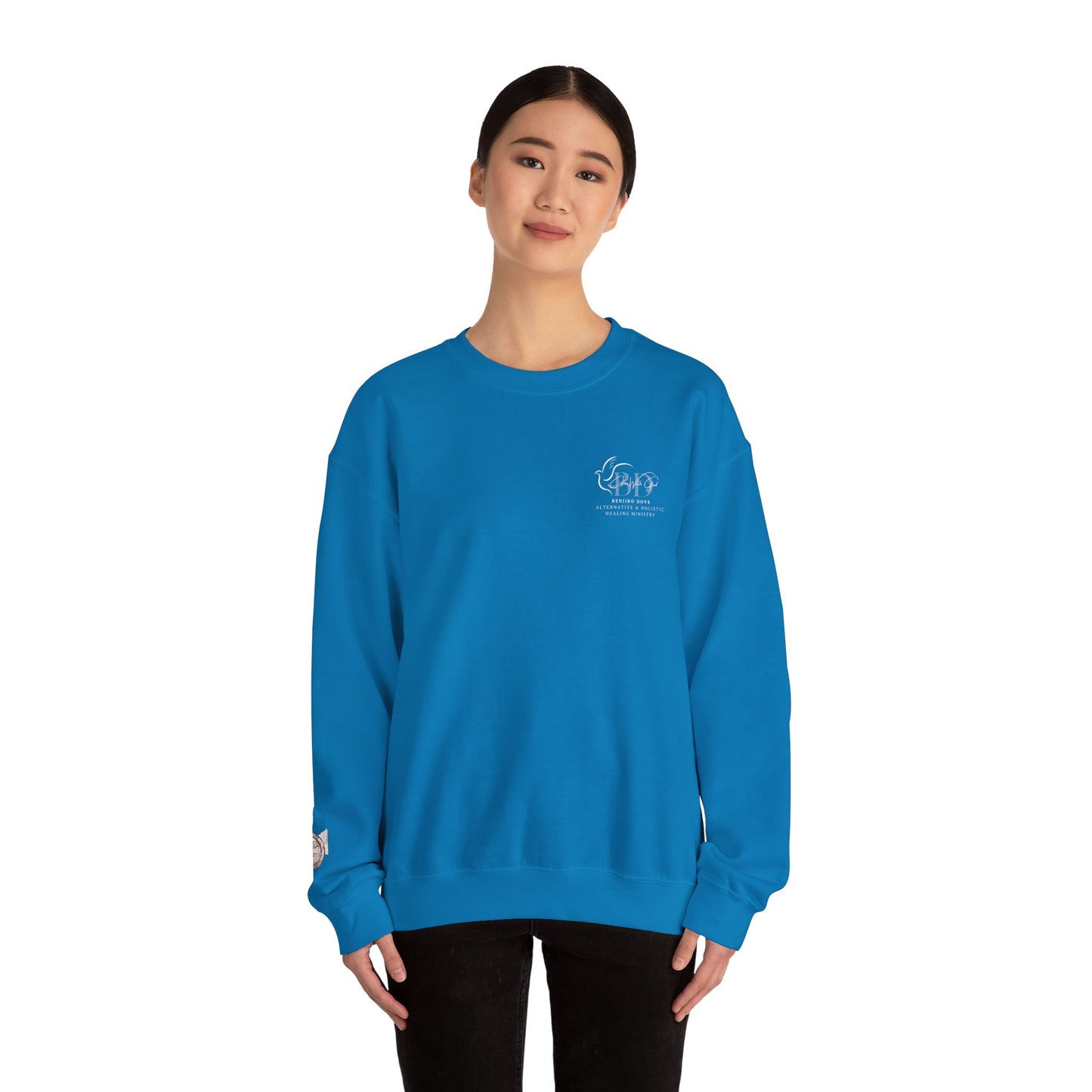 Pray Crewneck Sweatshirt - Faith Inspired Unisex Heavy Blend