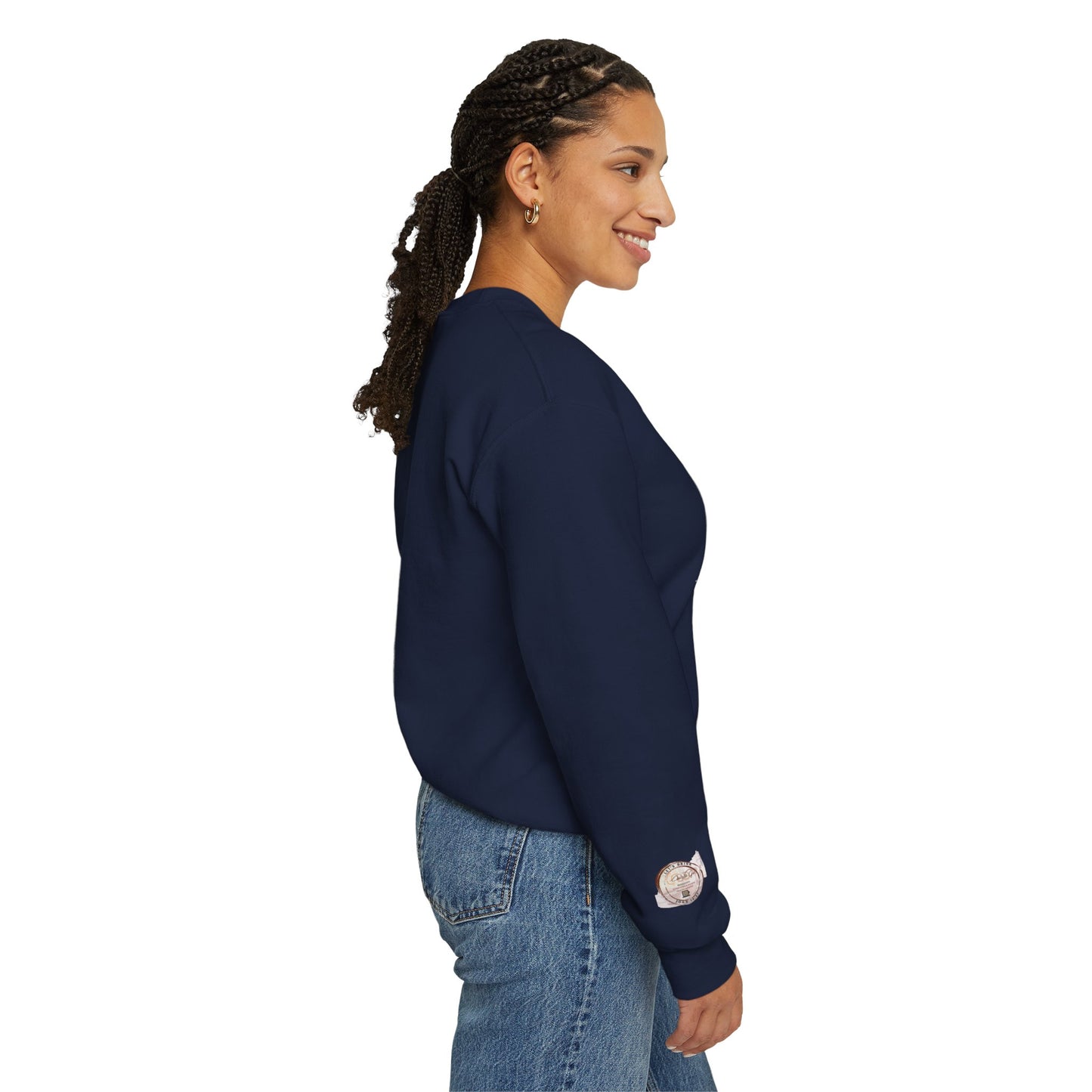 Motivational Crewneck Sweatshirt - "Pray Through" Inspirational Design