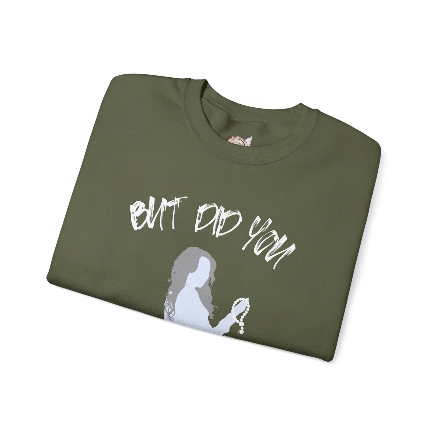 Motivational Crewneck Sweatshirt - "Pray Through" Inspirational Design