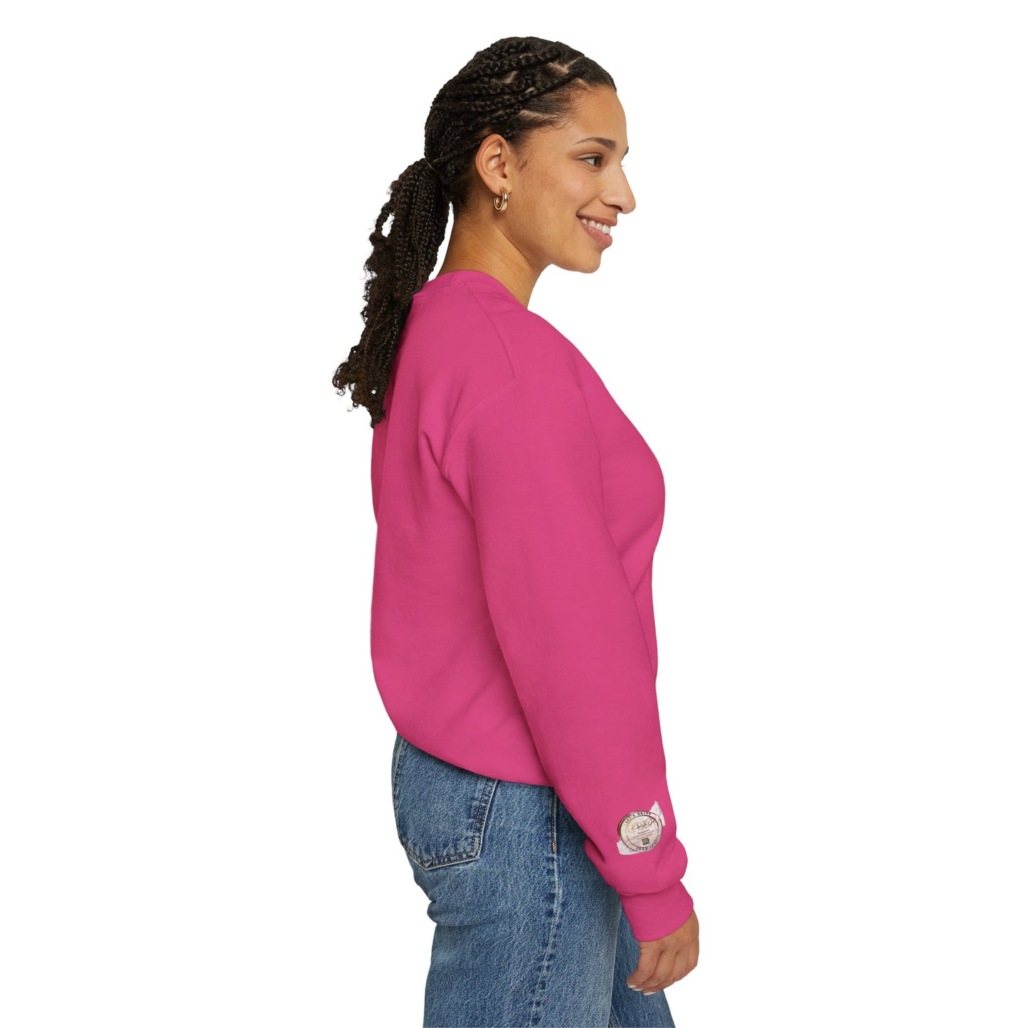 Motivational Crewneck Sweatshirt - "Pray Through" Inspirational Design