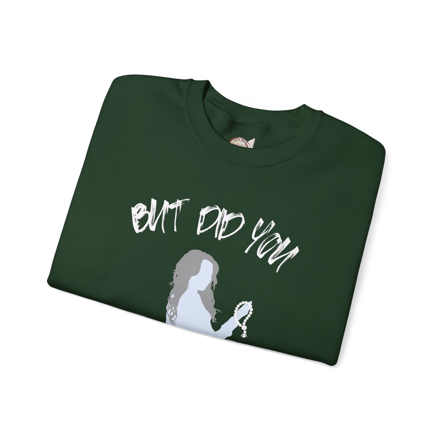 Motivational Crewneck Sweatshirt - "Pray Through" Inspirational Design