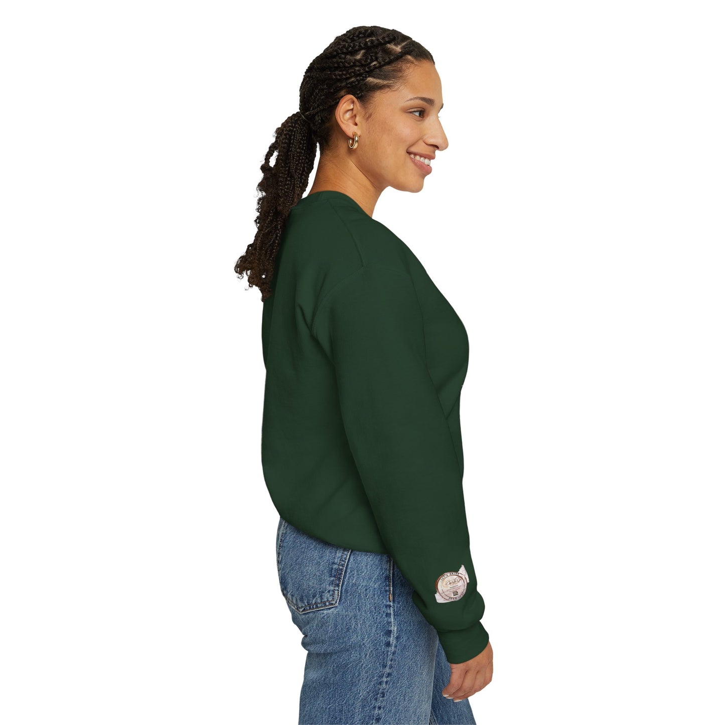 Motivational Crewneck Sweatshirt - "Pray Through" Inspirational Design