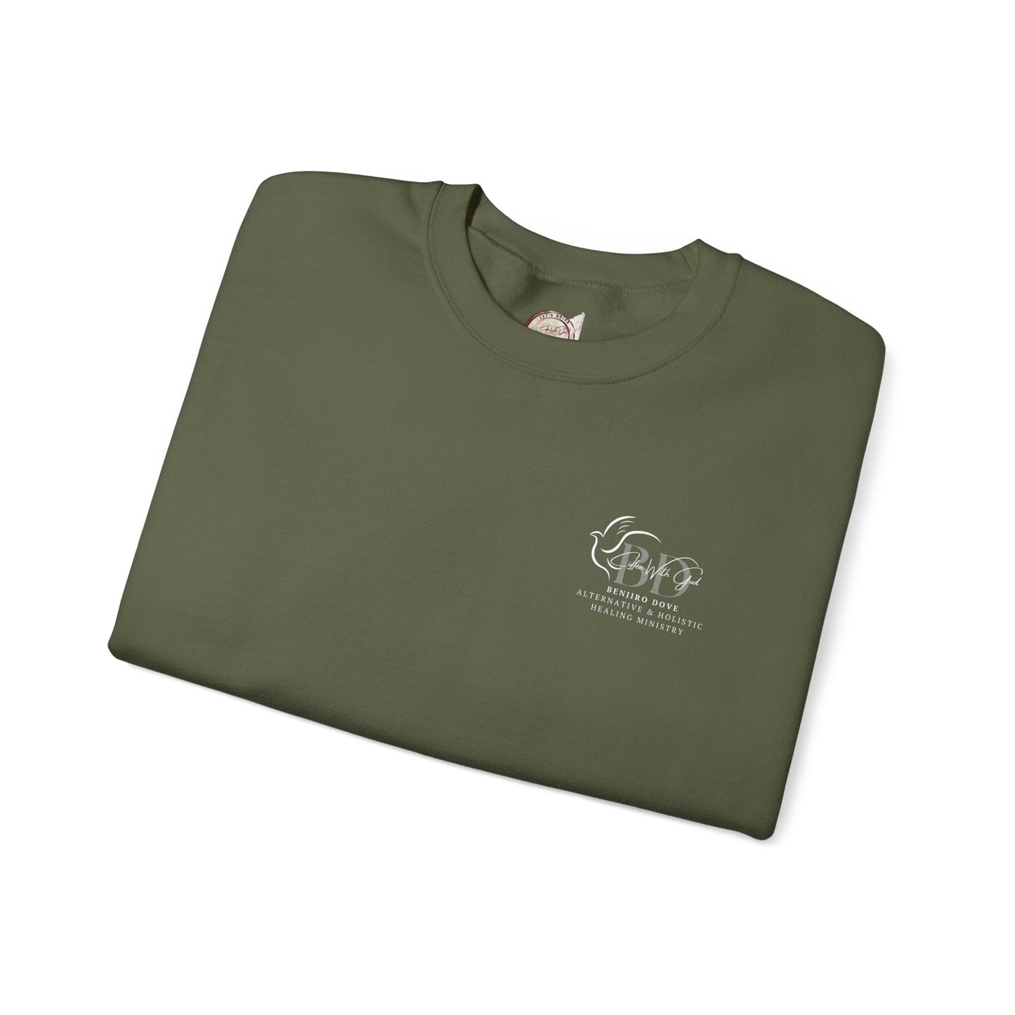 Pray Crewneck Sweatshirt - Faith Inspired Unisex Heavy Blend