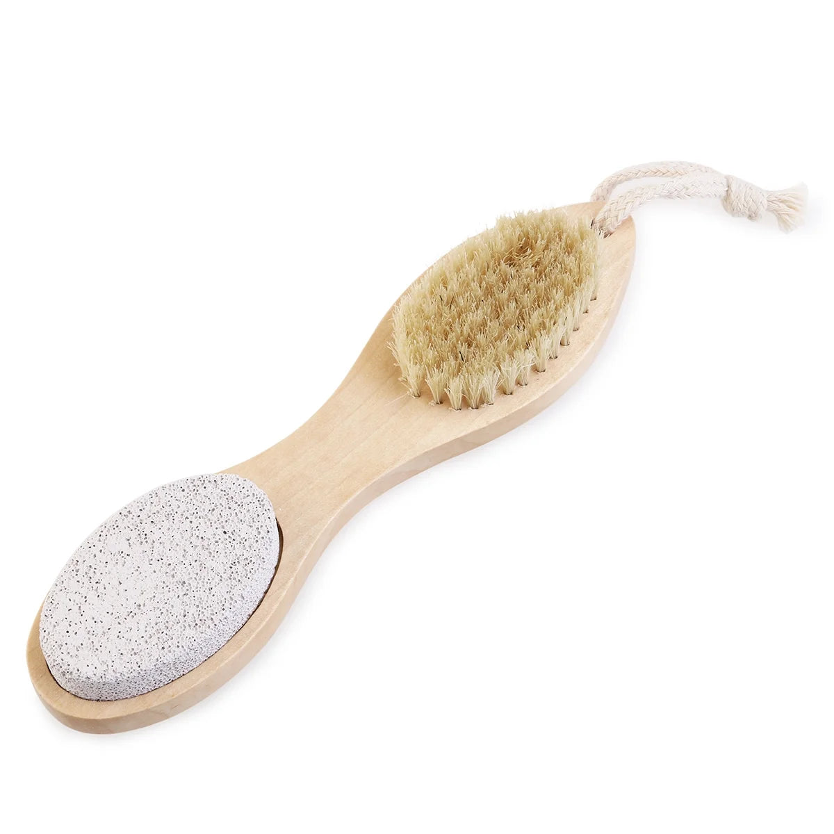 Nail Brush 4-In-1 File Callus Reducer Pumice Stone Exfoliating Brush for Men