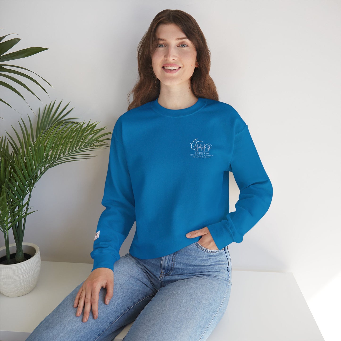 Pray Crewneck Sweatshirt - Faith Inspired Unisex Heavy Blend