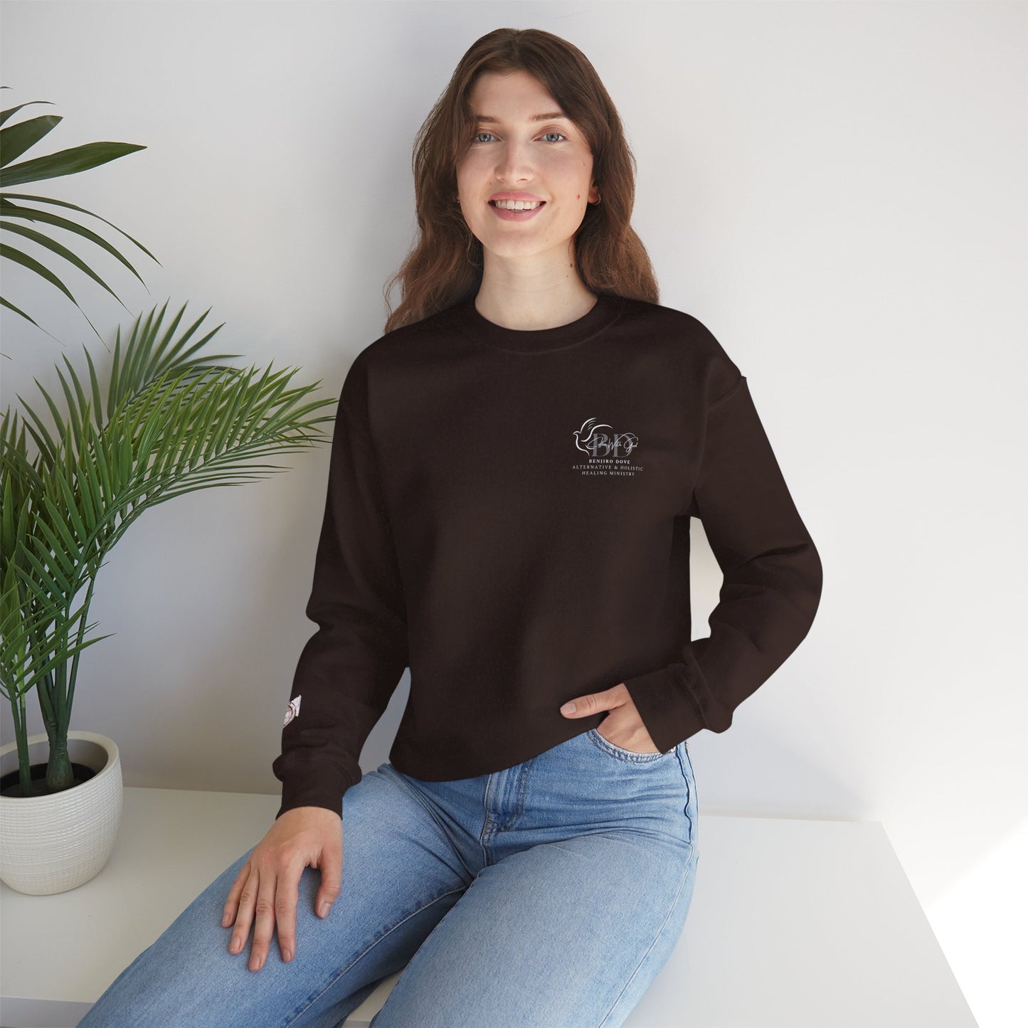 Pray Crewneck Sweatshirt - Faith Inspired Unisex Heavy Blend
