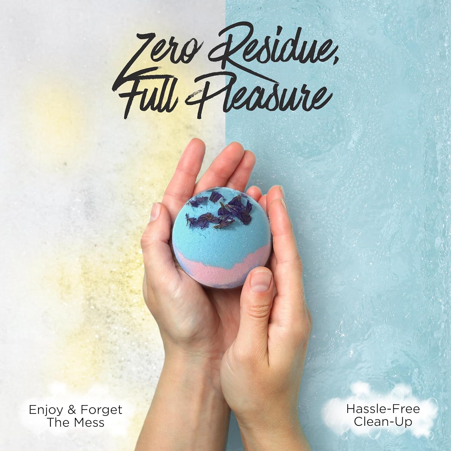 Inspire Bath Bombs for Women, 12 Gorgerous Flower Bath Bombs Topped with Dried Flowers, Luxurious Mother'S Day Gift Set, Brithday Gift, Easter Gift or for Creating Lush Self Care Moment