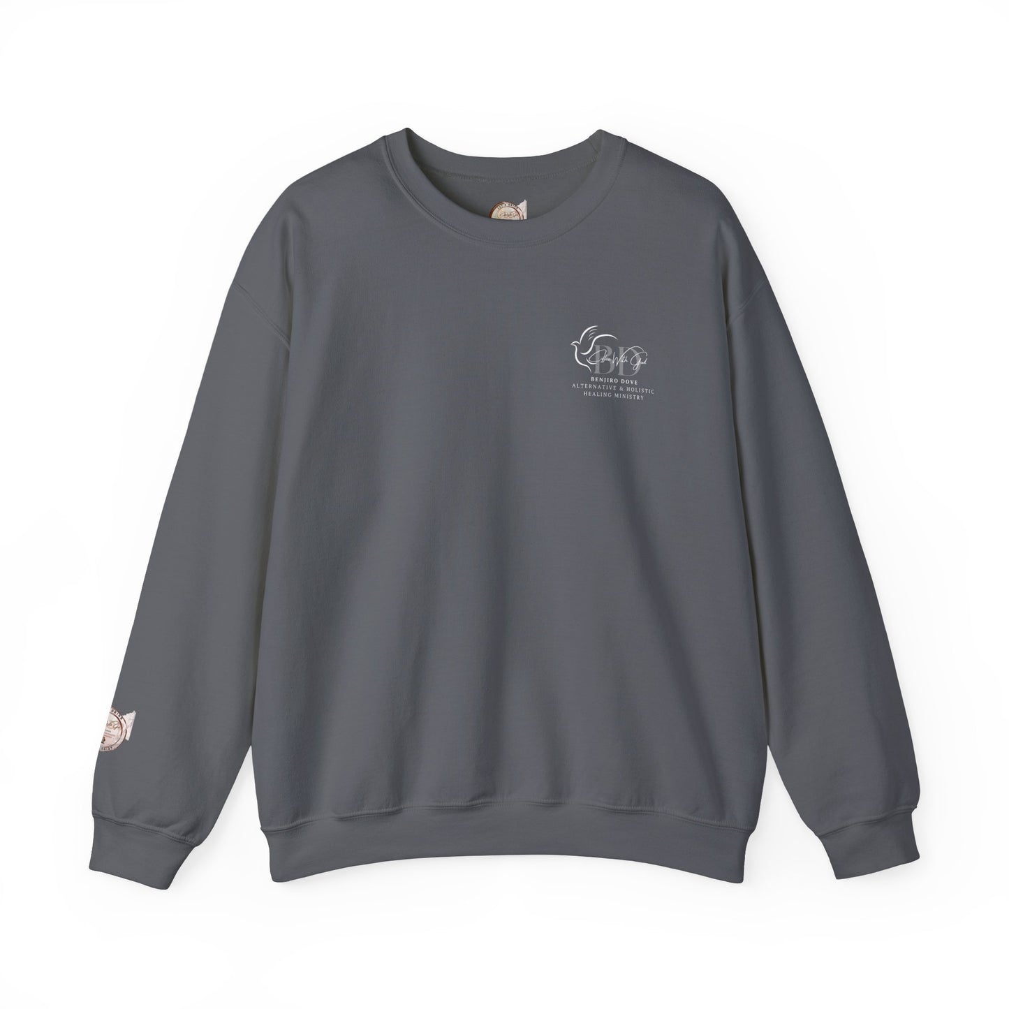 Pray Crewneck Sweatshirt - Faith Inspired Unisex Heavy Blend