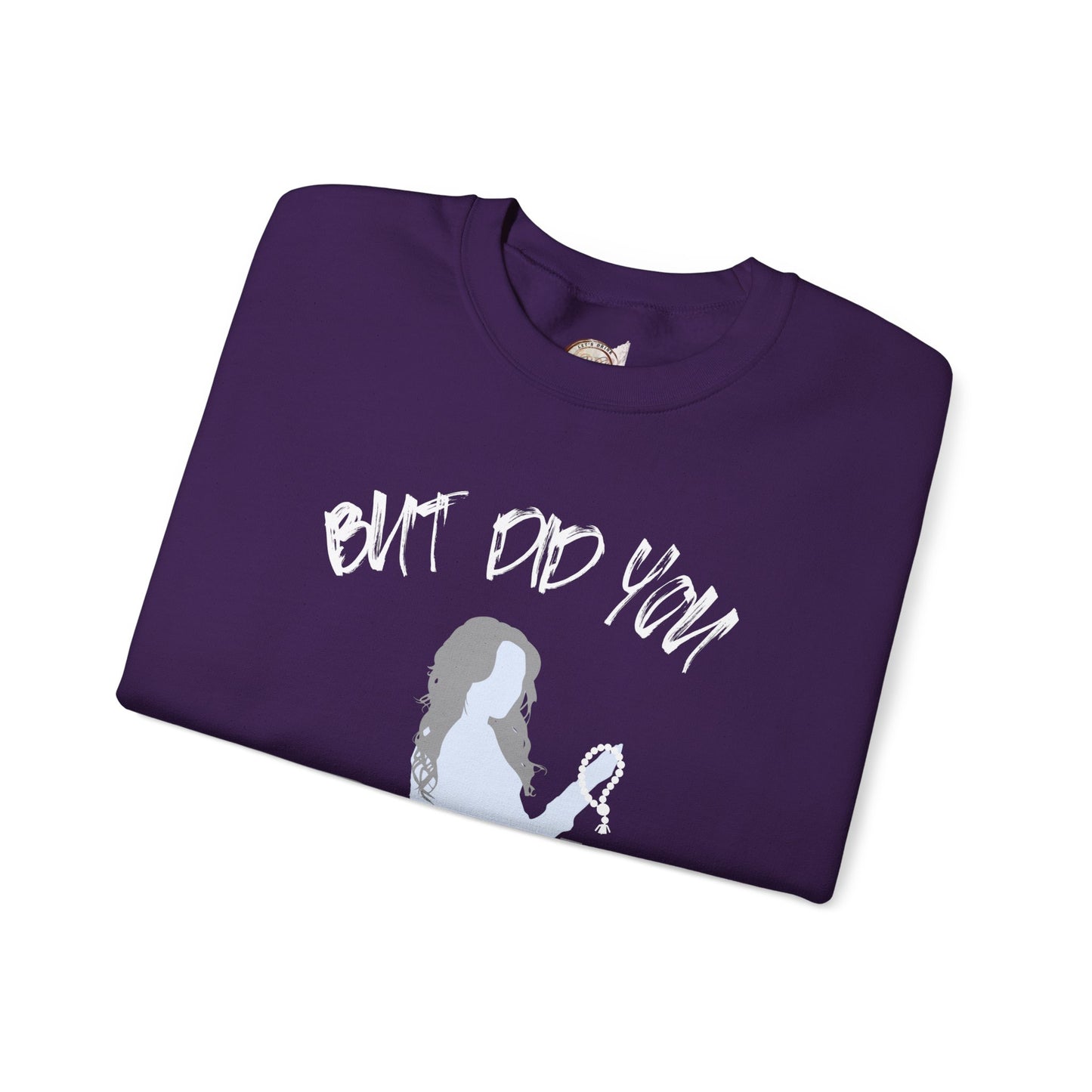 Motivational Crewneck Sweatshirt - "Pray Through" Inspirational Design