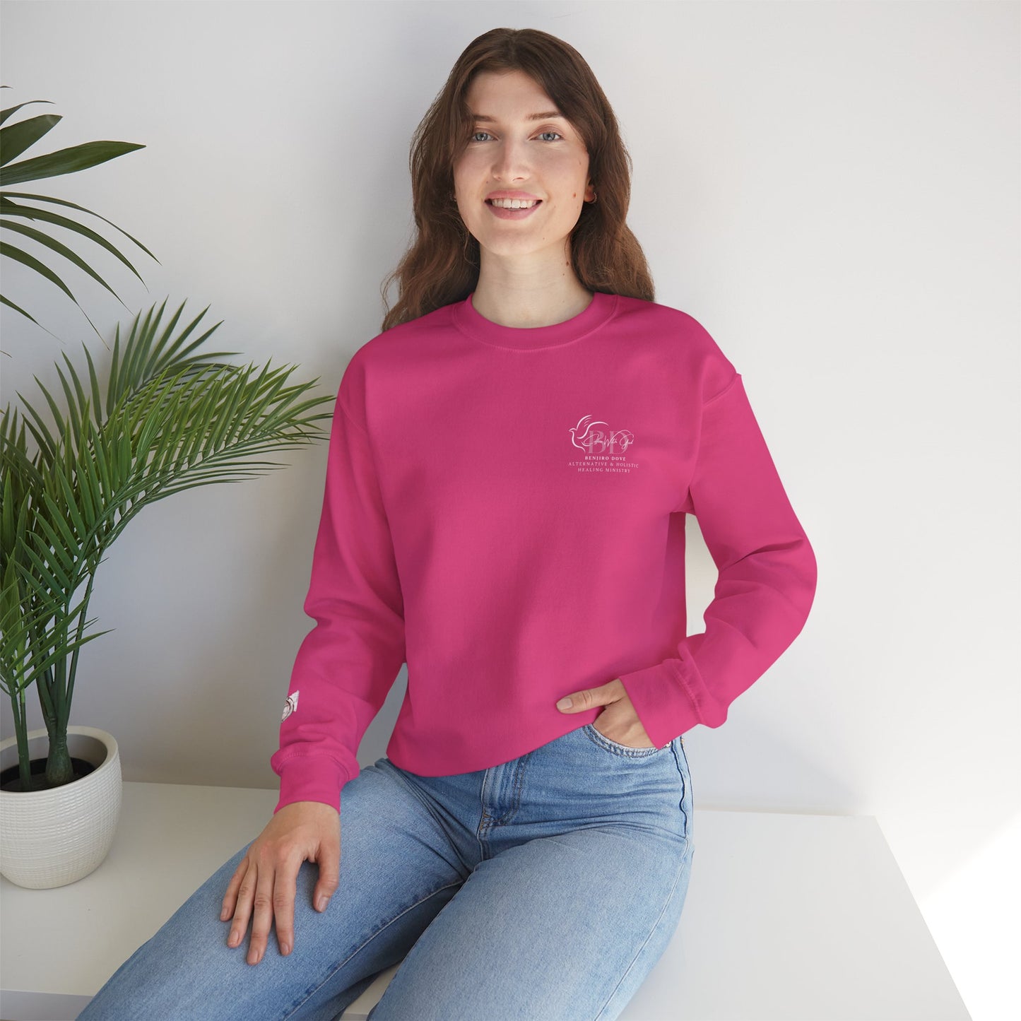 Pray Crewneck Sweatshirt - Faith Inspired Unisex Heavy Blend