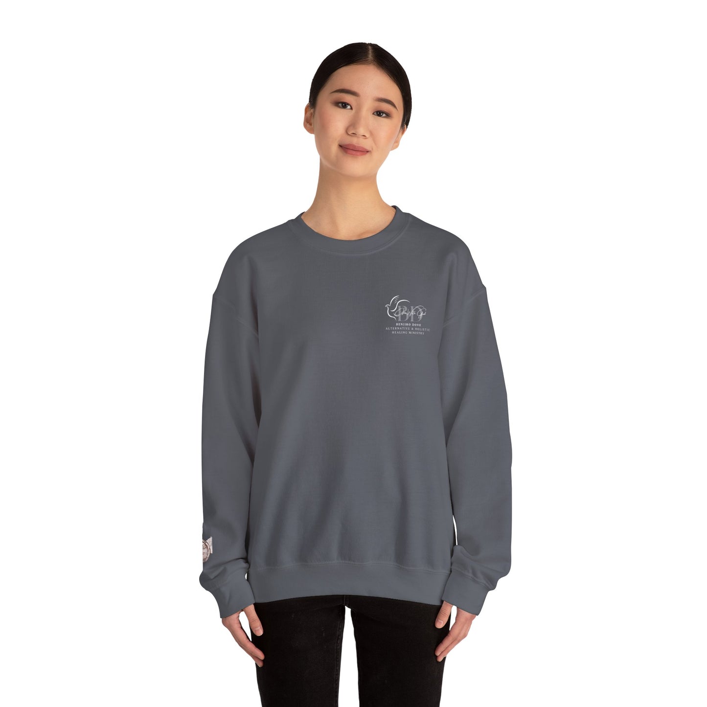 Pray Crewneck Sweatshirt - Faith Inspired Unisex Heavy Blend
