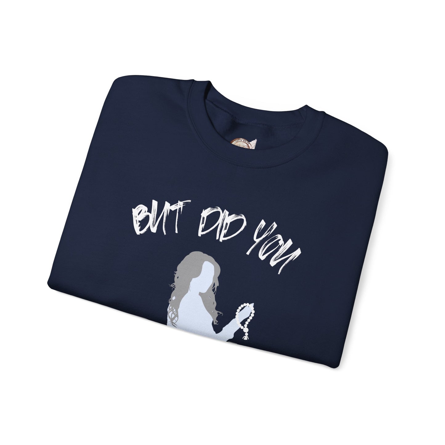 Motivational Crewneck Sweatshirt - "Pray Through" Inspirational Design