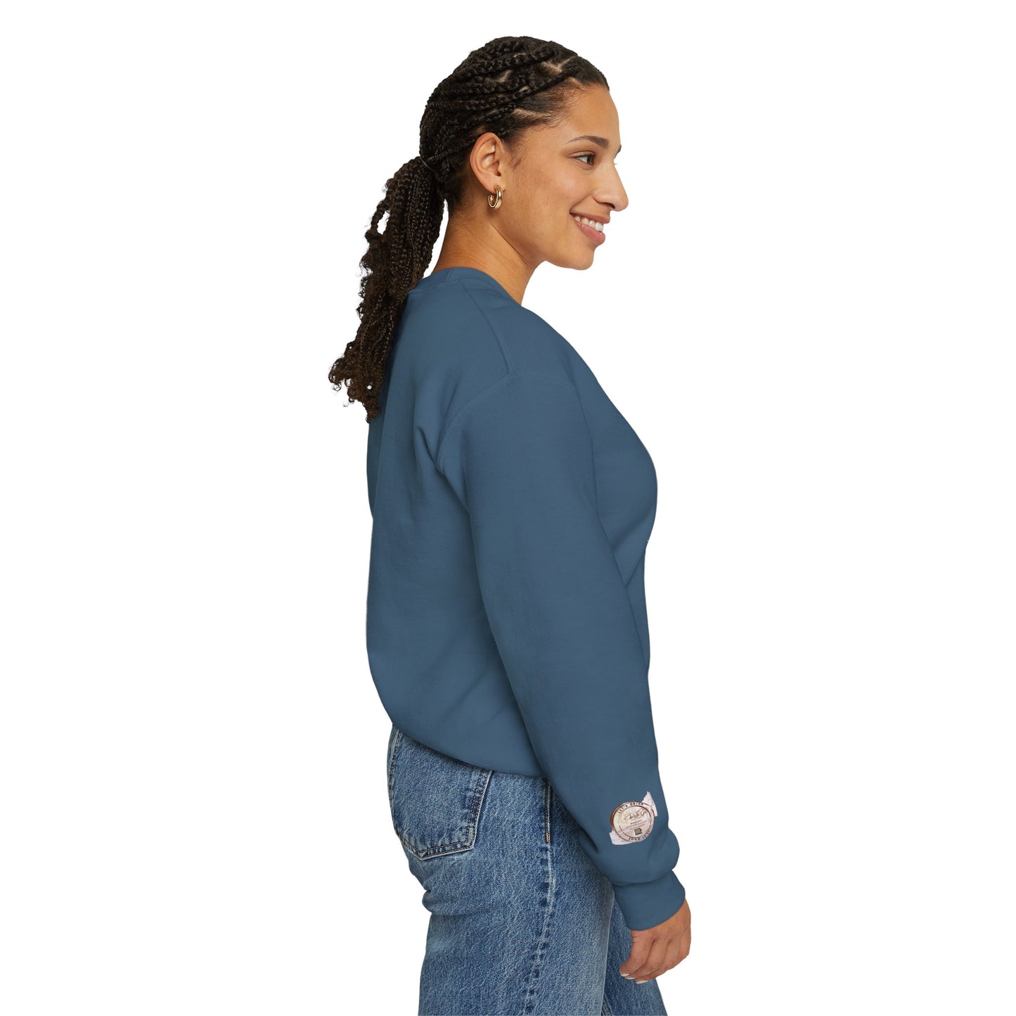Motivational Crewneck Sweatshirt - "Pray Through" Inspirational Design
