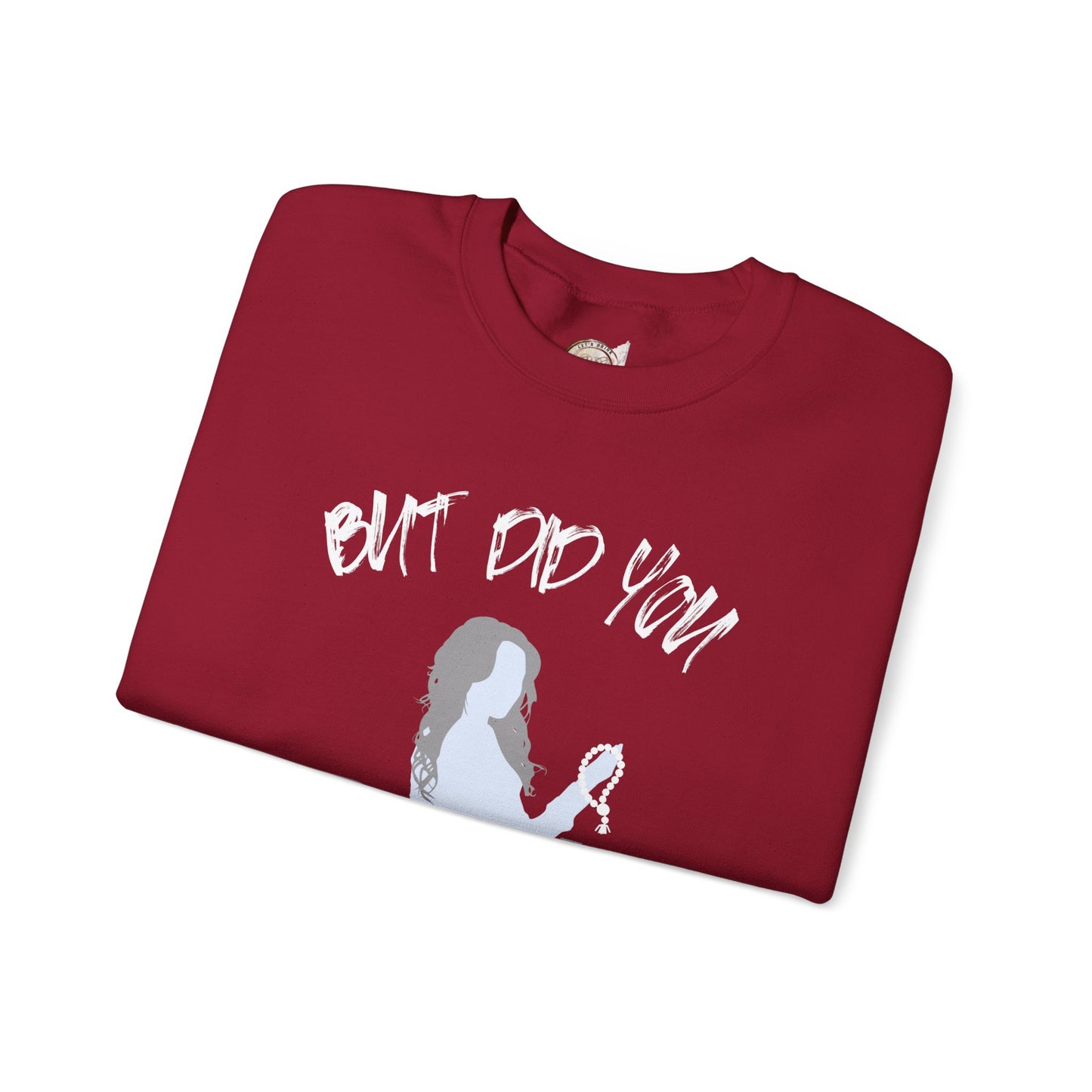Motivational Crewneck Sweatshirt - "Pray Through" Inspirational Design