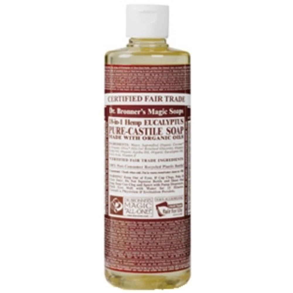 Pure Castile Liquid Soap Eucalyptus -- 16 Fl Oz